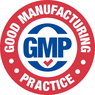 LipoVive GMP Certified badge