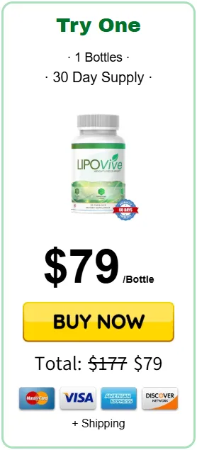 LipoVive 1 bottle - Try One - 30 day supply $79
